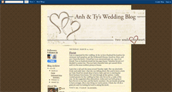 Desktop Screenshot of anh-tywedding.blogspot.com