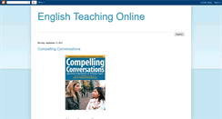 Desktop Screenshot of englishteachingonline.blogspot.com