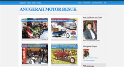 Desktop Screenshot of anugerahmotorbesuk.blogspot.com