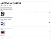 Tablet Screenshot of anugerahmotorbesuk.blogspot.com