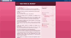 Desktop Screenshot of ecologiaparaelmundo2010.blogspot.com