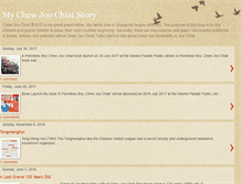 Tablet Screenshot of mychewjoochiat.blogspot.com