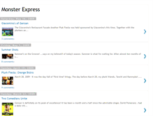 Tablet Screenshot of monsterexpress.blogspot.com