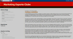 Desktop Screenshot of marketingesporteclube.blogspot.com