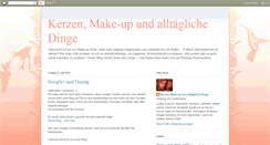 Desktop Screenshot of kerzentante.blogspot.com