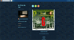 Desktop Screenshot of lecinedupremier.blogspot.com