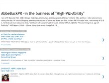 Tablet Screenshot of abbebuckpr.blogspot.com