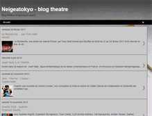 Tablet Screenshot of neigeautheatre.blogspot.com