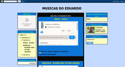 Desktop Screenshot of musicasdoedu.blogspot.com