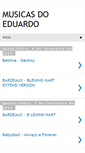 Mobile Screenshot of musicasdoedu.blogspot.com