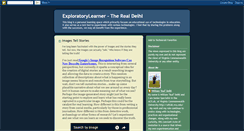 Desktop Screenshot of exploratorylearner.blogspot.com