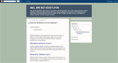 Desktop Screenshot of bbizigozetliyor.blogspot.com