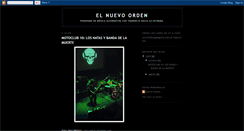 Desktop Screenshot of nuevoordenmetal.blogspot.com