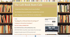 Desktop Screenshot of loft-book-store-cafe.blogspot.com