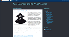 Desktop Screenshot of buildingwebvisibility.blogspot.com