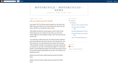 Desktop Screenshot of motorcycleist.blogspot.com