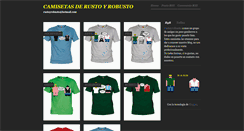 Desktop Screenshot of camisetasrustoyrobusto.blogspot.com