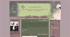 Desktop Screenshot of lapequenacandi.blogspot.com