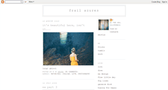 Desktop Screenshot of frailazures.blogspot.com