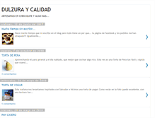 Tablet Screenshot of dulzuraycalidad.blogspot.com