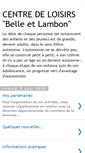 Mobile Screenshot of centredeloisirsbelleetlambon.blogspot.com