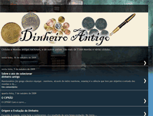 Tablet Screenshot of dinheiroantigo.blogspot.com