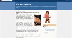 Desktop Screenshot of fitfaster.blogspot.com