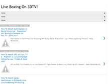 Tablet Screenshot of live-boxing-3dtv.blogspot.com