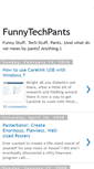 Mobile Screenshot of funnytechpants.blogspot.com