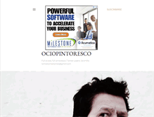 Tablet Screenshot of ociopintoresco.blogspot.com