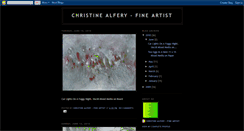 Desktop Screenshot of christinealfery.blogspot.com