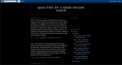 Desktop Screenshot of goodsoccercoaching.blogspot.com