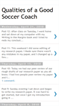 Mobile Screenshot of goodsoccercoaching.blogspot.com