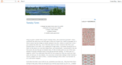 Desktop Screenshot of mainelymama.blogspot.com