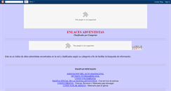 Desktop Screenshot of enlacesadventistas1.blogspot.com