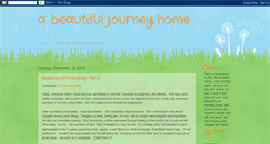 Desktop Screenshot of abeautifuljourneyhome.blogspot.com