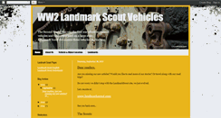 Desktop Screenshot of landmarkscoutvehicles.blogspot.com