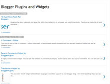 Tablet Screenshot of blog-plugins.blogspot.com
