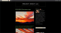 Desktop Screenshot of projectinsect.blogspot.com