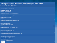 Tablet Screenshot of paroquianscramos.blogspot.com