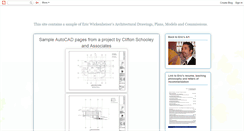 Desktop Screenshot of ericwickenheiser-designs.blogspot.com