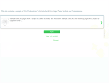 Tablet Screenshot of ericwickenheiser-designs.blogspot.com
