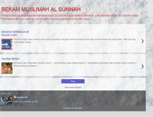 Tablet Screenshot of bekammuslimah.blogspot.com