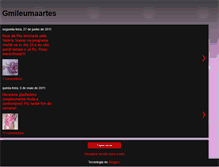 Tablet Screenshot of gmileumaartes.blogspot.com