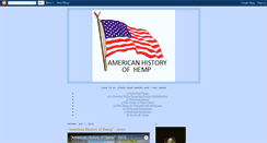 Desktop Screenshot of americanhistoryofhemp.blogspot.com