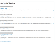 Tablet Screenshot of malaysiatourismguide.blogspot.com