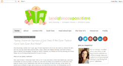 Desktop Screenshot of landofonceuponatime.blogspot.com
