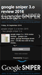 Mobile Screenshot of googlesniperreview2015.blogspot.com