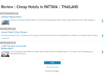 Tablet Screenshot of cheaphotelsinpattaya.blogspot.com