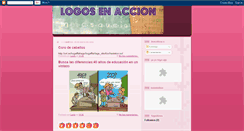Desktop Screenshot of logosaccion.blogspot.com